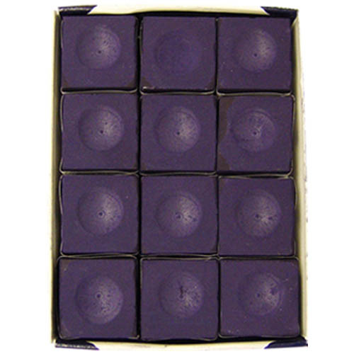 Silver Cup Chalk, Purple, 12-Piece Box