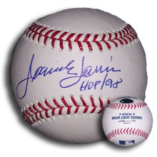 Jaime Jarrin Autographed MLB Baseball L.A. Dodgers HOF 98