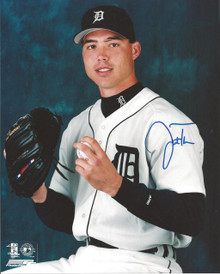 Justin Thompson Autographed Detroit Tigers Studio 8x10 Photo