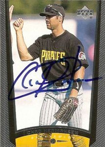 Chad Hermansen Signed Pittsburgh Pirates 1999 UD Card