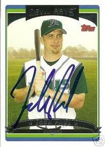 Josh Paul Autographed Tampa Bay Rays 2006 Topps Card