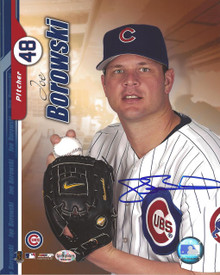 Joe Borowski Autographed Chicago Cubs Studio 8x10 Photo