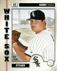 Bobby Jenks Chicago White Sox 2005 Studio 8x10 Photo