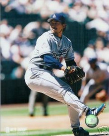 Kazuhisa Ishii Los Angeles Dodgers Action 8x10 Photo