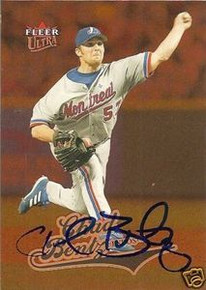 Chad Bentz Signed Montreal Expos 2004 Fleer Ultra Card