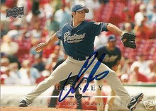 Clay Hensley Signed San Diego Padres 2008 Upper Deck Card