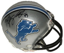 Kyle Vanden Bosch Autographed Detroit Lions Mini Helmet