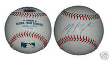 Michael Taylor Autographed MLB Baseball Oakland A's
