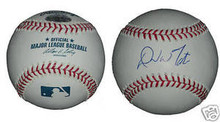 Donavan Tate Autographed MLB Baseball San Diego Padres