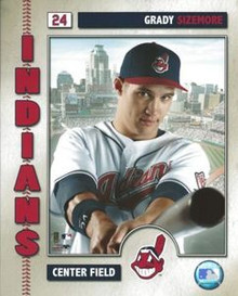 Grady Sizemore Cleveland Indians Unsigned Photofile 8x10 Photo