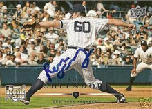 Pirates Ross Ohlendorf Autographed 2008 UD Rookie Card