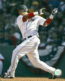 Manny Ramirez Boston Red Sox Unsigned Home 8x10 Photo