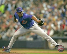 Carlos Marmol Chicago Cubs Unsigned Action 8x10 Photo