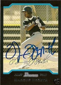 Boston Red Sox Marcus McBeth Signed Bowman Rookie Card