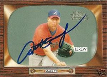 Anthony Lerew Signed Atlanta Braves 2004 Heritage Card