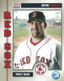 Kevin Youkilis Boston Red Sox Unsigned Photofile 8x10 Photo
