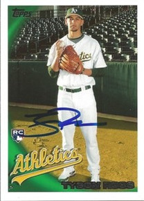 Tyson Ross Signed Oakland A's 2010 Topps Rookie Card