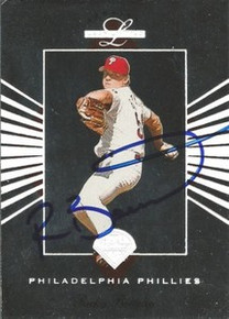Ricky Bottalico Signed Phillies 1994 Leaf Limited Card