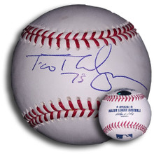 Francisco Rodriguez KROD Autographed MLB Baseball Mets Angels