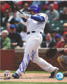 Geovany Soto Autographed Chicago Cubs Home 8x10 Photo