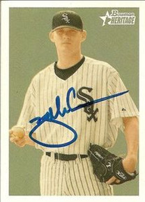 Kyle McCulloch Signed White Sox 06 Bowman Heritage Card