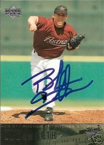 Brandon Duckworth Signed Houston Astros 2004 UD Card