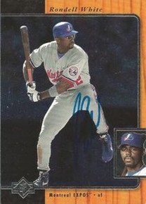 Rondell White Signed Montreal Expos 1996 UD SP Card