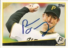 Ross Ohlendorf Signed Pittsburgh Pirates 09 Topps Card