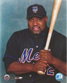 Mo Vaughn New York Mets Unsigned Photofile 8x10 Photo
