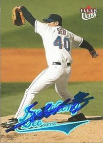 Jae Weong Seo Signed New York Mets 2004 Fleer Ultra Card