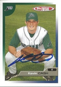 Kevin Cash Signed Tampa Bay Rays 2005 Topps Total Card