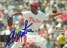 Eude Brito Signed Phillies 2006 Upper Deck Rookie Card