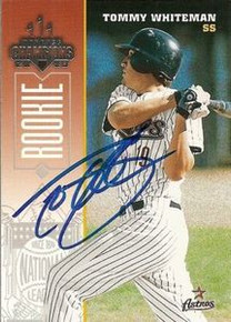 Tommy Whiteman Signed Astros 03 Donruss Champions Card
