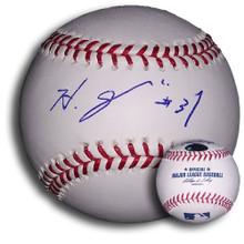 Hideki Okajima Autographed MLB Baseball Boston Red Sox