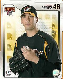 Oliver Perez Unsigned Pittsburgh Pirates Photofile 8x10 Photo