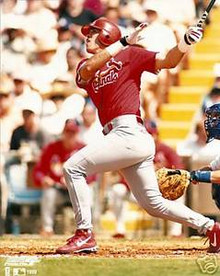 Eli Marrero Unsigned St. Louis Cardinals Photofile 8x10 Photo