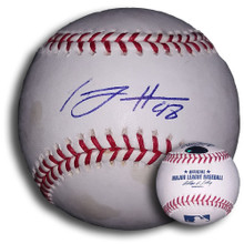 Tommy Hanson Autographed MLB Baseball Atlanta Braves