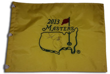 Adam Scott Autographed 2013 Masters Tournament Golf Pin Flag