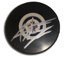 Andrew Ladd Autographed Winnipeg Jets Hockey Puck