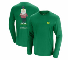 2020 November Masters Golf Augusta Green Gnome Long Sleeve Shirt Size XL