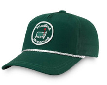 Masters 2022 Tournament Green Rope Logo Retro Style Cotton Hat Augusta National