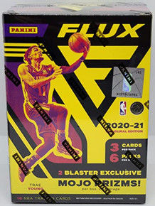 2020-21 Panini Flux Basketball Trading Cards Retail Blaster Box (18 cards per box)