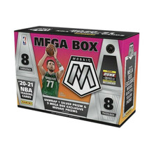 2020-21 Panini Mosaic NBA Basketball Trading Cards Mega Box (64 Cards/Box)