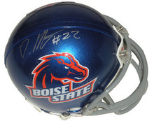 Doug Martin Signed Boise State Broncos Mini Helmet