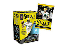 2020 Select Football Trading Cards Blaster Box - 24 Cards - Blue Prizm Die-Cuts