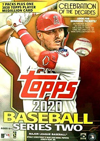 2020 Topps Series 2 MLB Baseball Trading Cards Retail Blaster Box - 99 Cards/Box