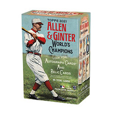 2021 Topps Allen & Ginter MLB Baseball Trading Cards Blaster Box - 48 Cards/Box