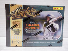2021 Panini Absolute Baseball Trading Cards Blaster Box - 40 Cards/Box