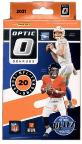 2021 Panini Donruss Optic NFL Football Trading Cards Hanger Box - 20 Cards/Box