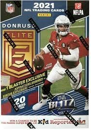 2021 Panini Donruss Elite NFL Football Trading Cards Blaster Box - 20 Cards/Box